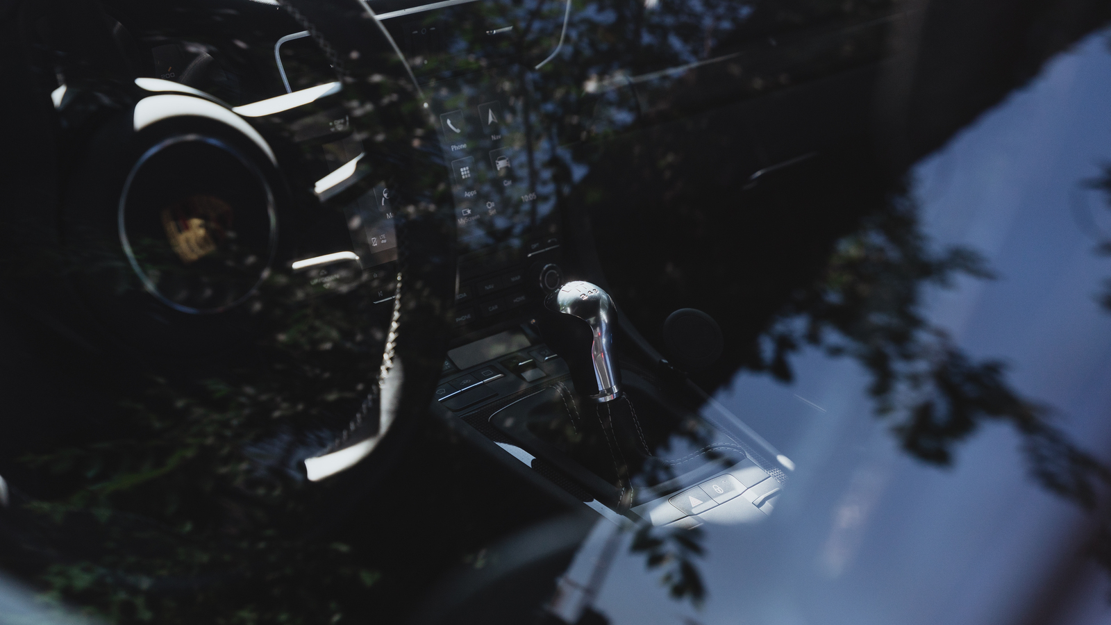 Close up tint application