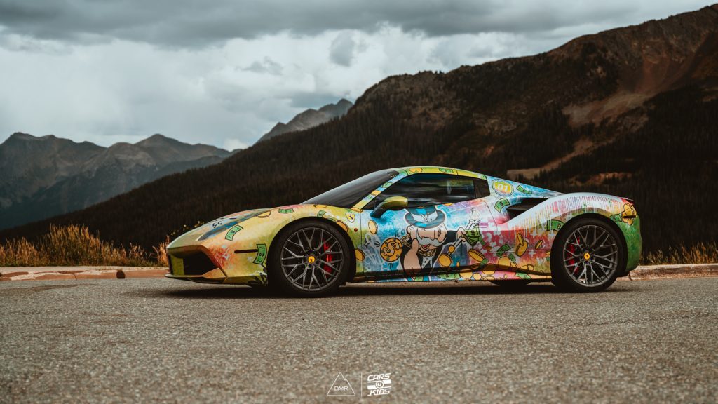 Ferrari wrap