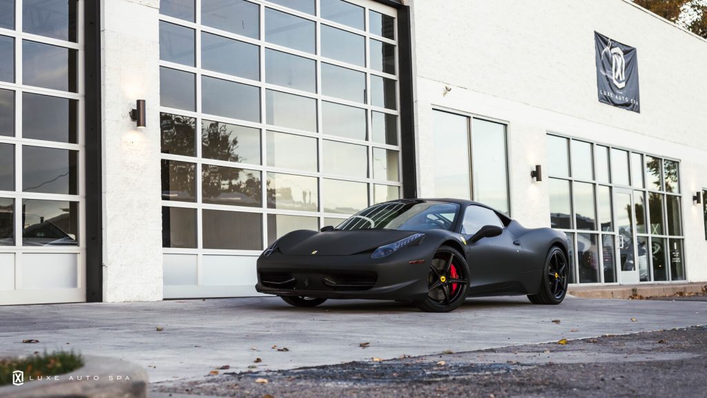 Ferrari 488 midnight wrap