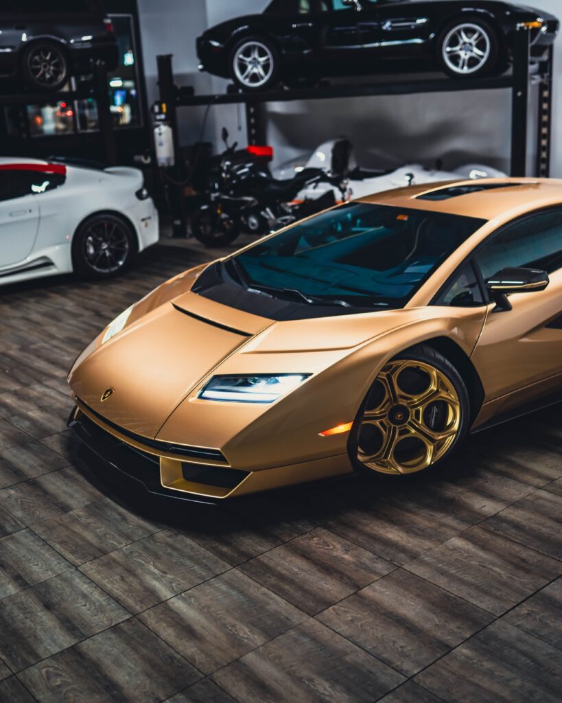 gold Countach